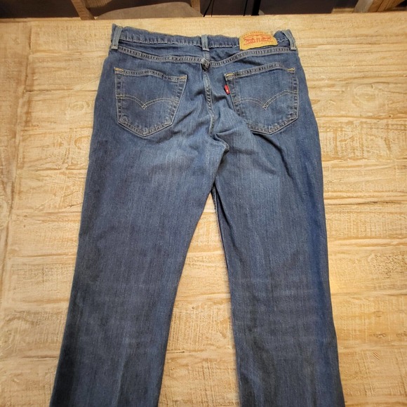 Levis 511 Mens Size 34x30 Zip Fly Denim Jeans Medium Wash - Picture 9 of 11